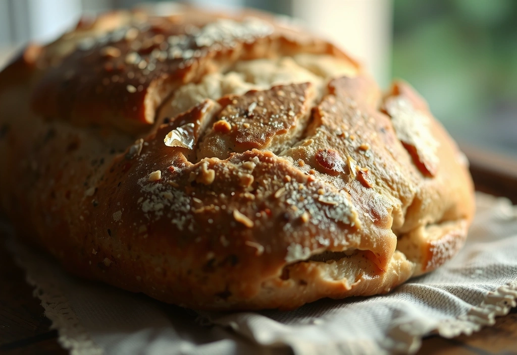 Glutenfreieslebenan Brot Textur